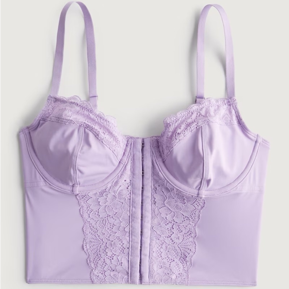 BNWT Hollister Gilly Hicks Micro & Lace Bustier